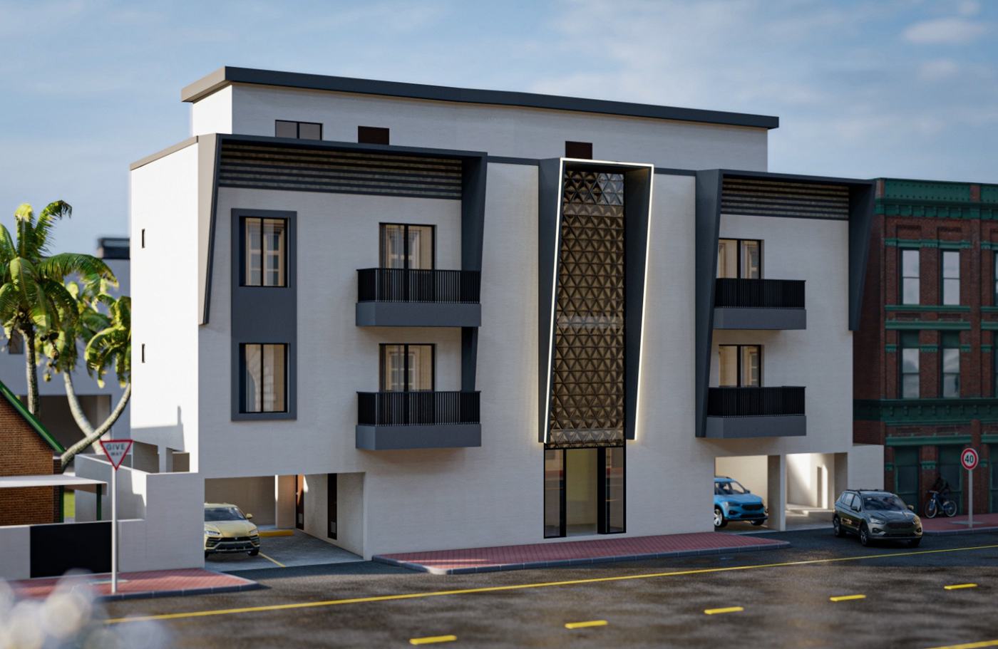 G+3 Residential Building, Al Muteena, Dubai
